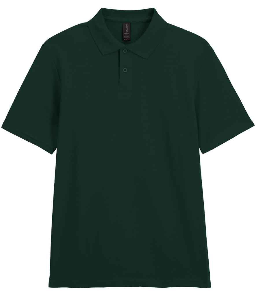 Gildan SoftStyle® Double Piqué Polo Shirt | Forest Green