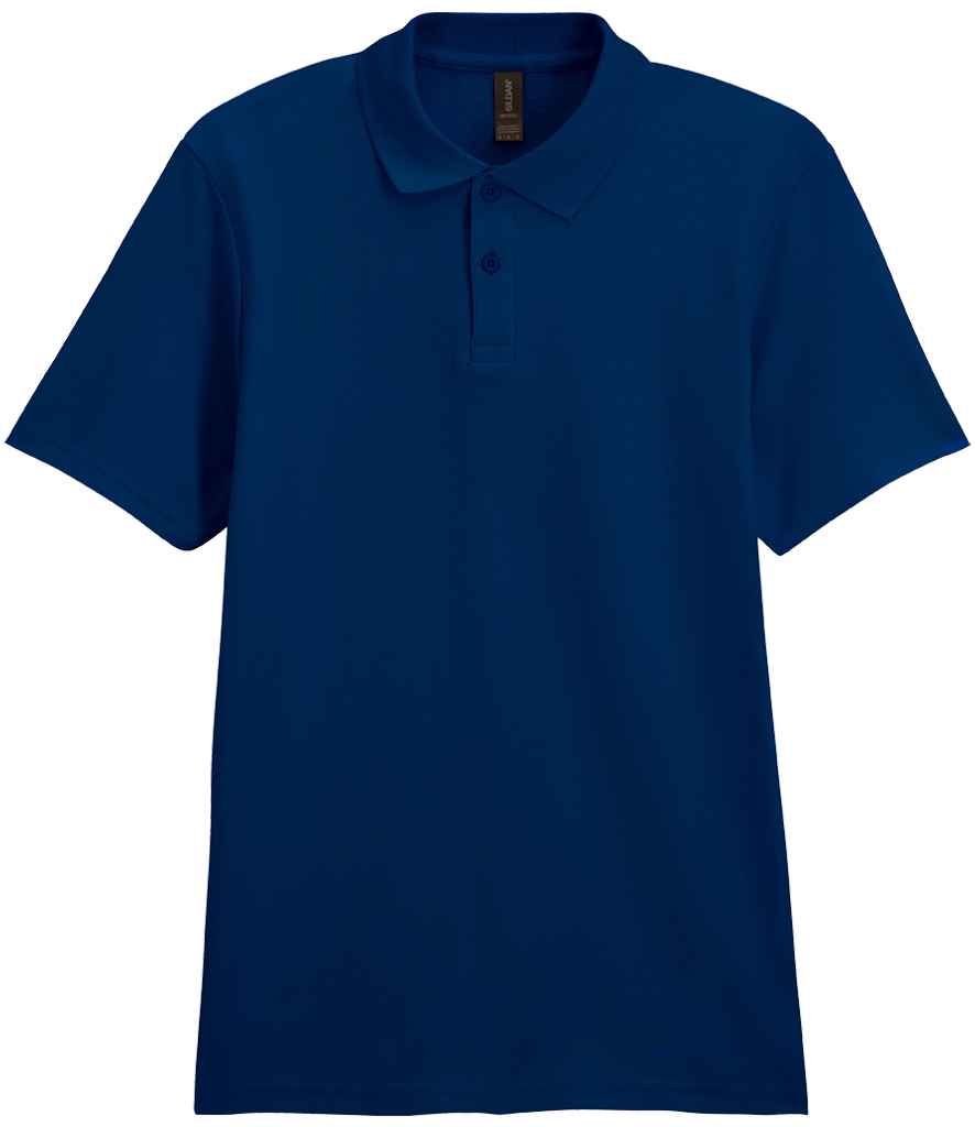 Gildan SoftStyle® Double Piqué Polo Shirt | Navy