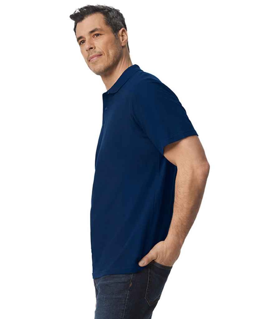 Gildan SoftStyle® Double Piqué Polo Shirt | Navy