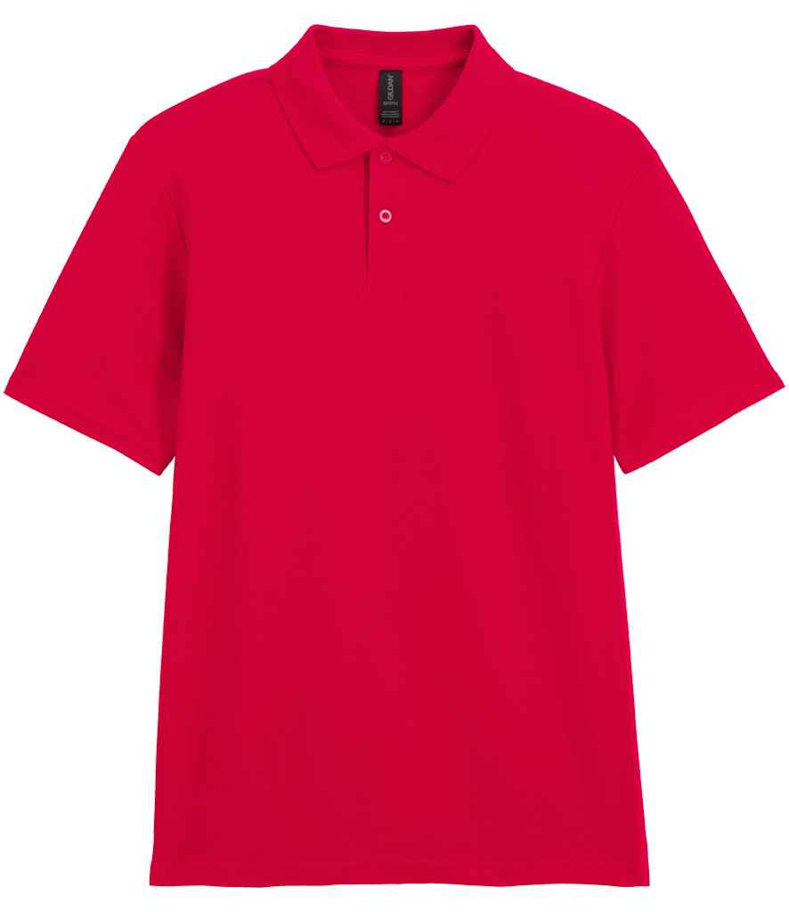 Gildan SoftStyle® Double Piqué Polo Shirt | Red