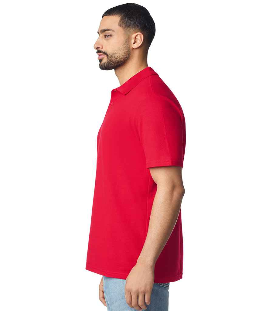 Gildan SoftStyle® Double Piqué Polo Shirt | Red
