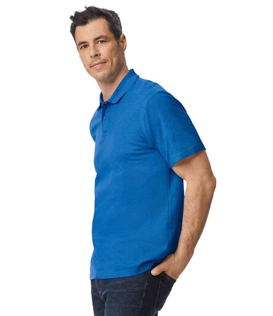 Gildan SoftStyle® Double Piqué Polo Shirt | Royal Blue