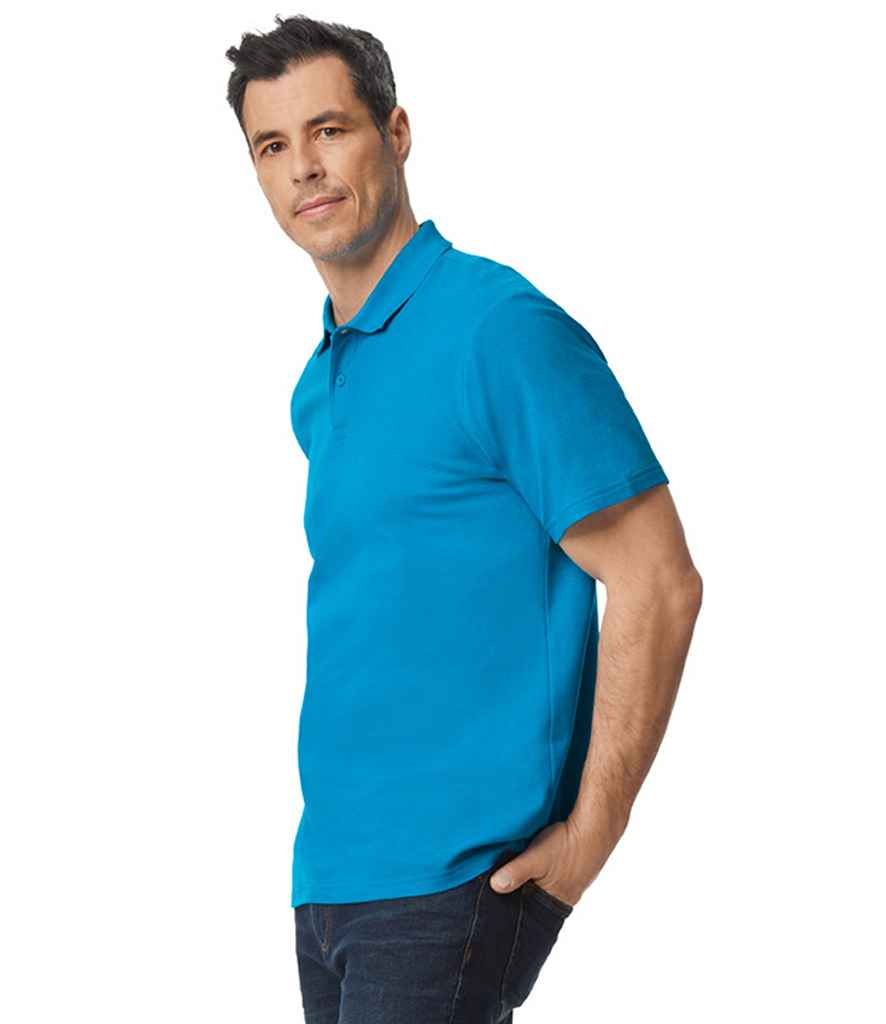 Gildan SoftStyle® Double Piqué Polo Shirt | Sapphire Blue