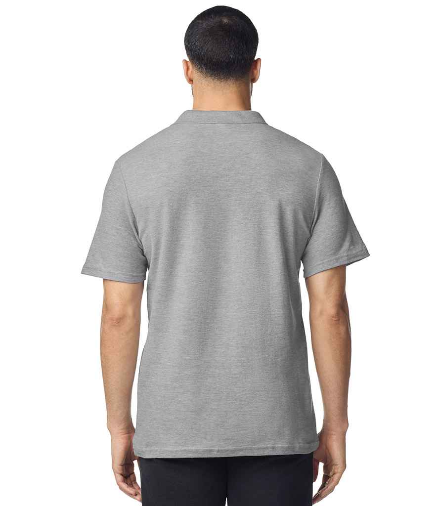 Gildan SoftStyle® Double Piqué Polo Shirt | Sport Grey