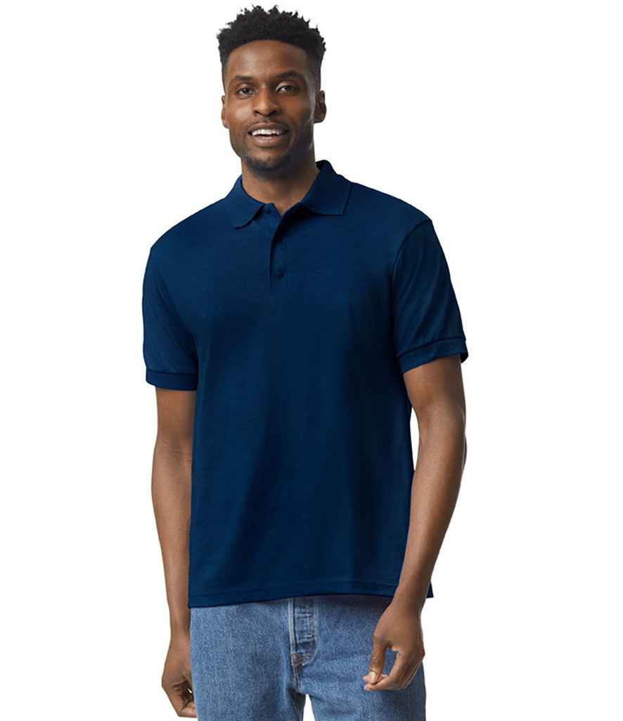 Gildan DryBlend® Jersey Polo Shirt | Navy
