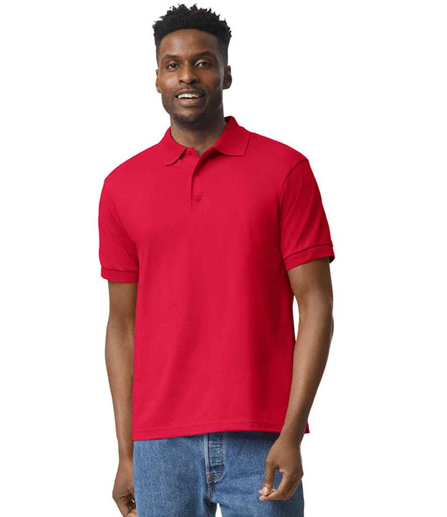 Gildan DryBlend® Jersey Polo Shirt | Red
