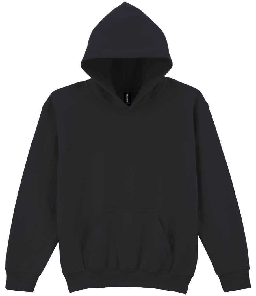 Gildan Kids Heavy Blend™ Hooded Sweatshirt | Black