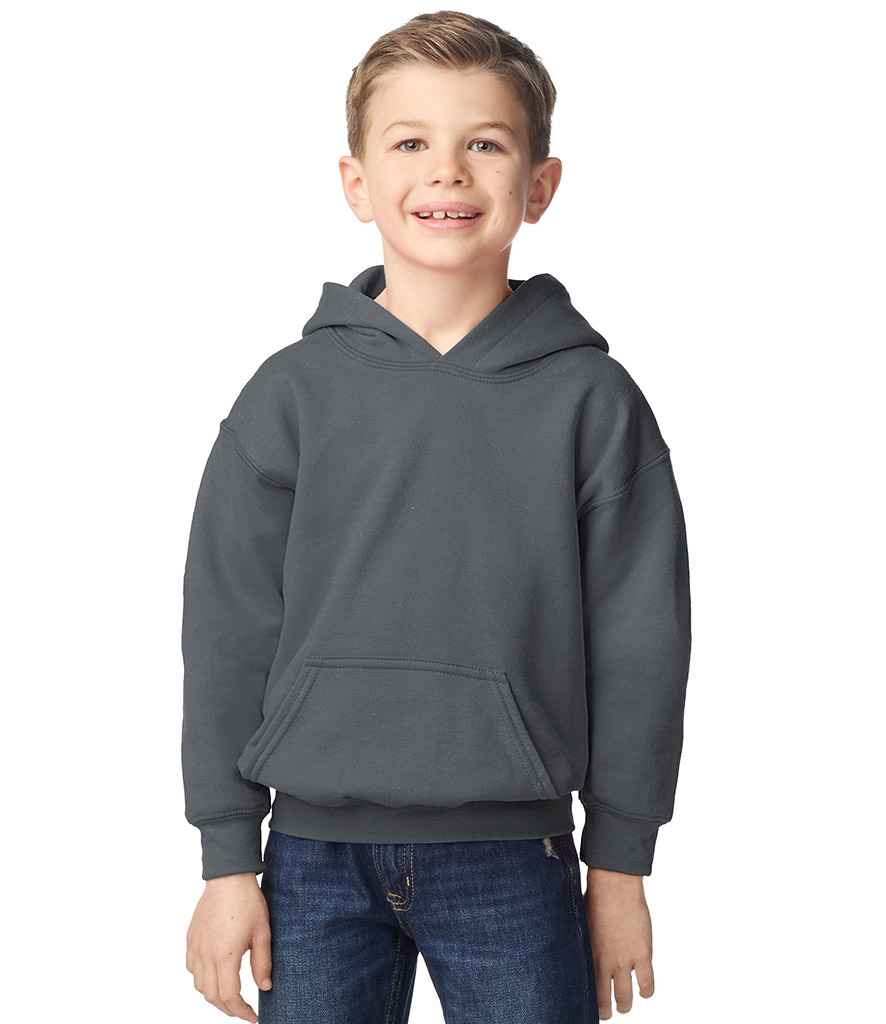 Gildan Kids Heavy Blend™ Hooded Sweatshirt | Charcoal