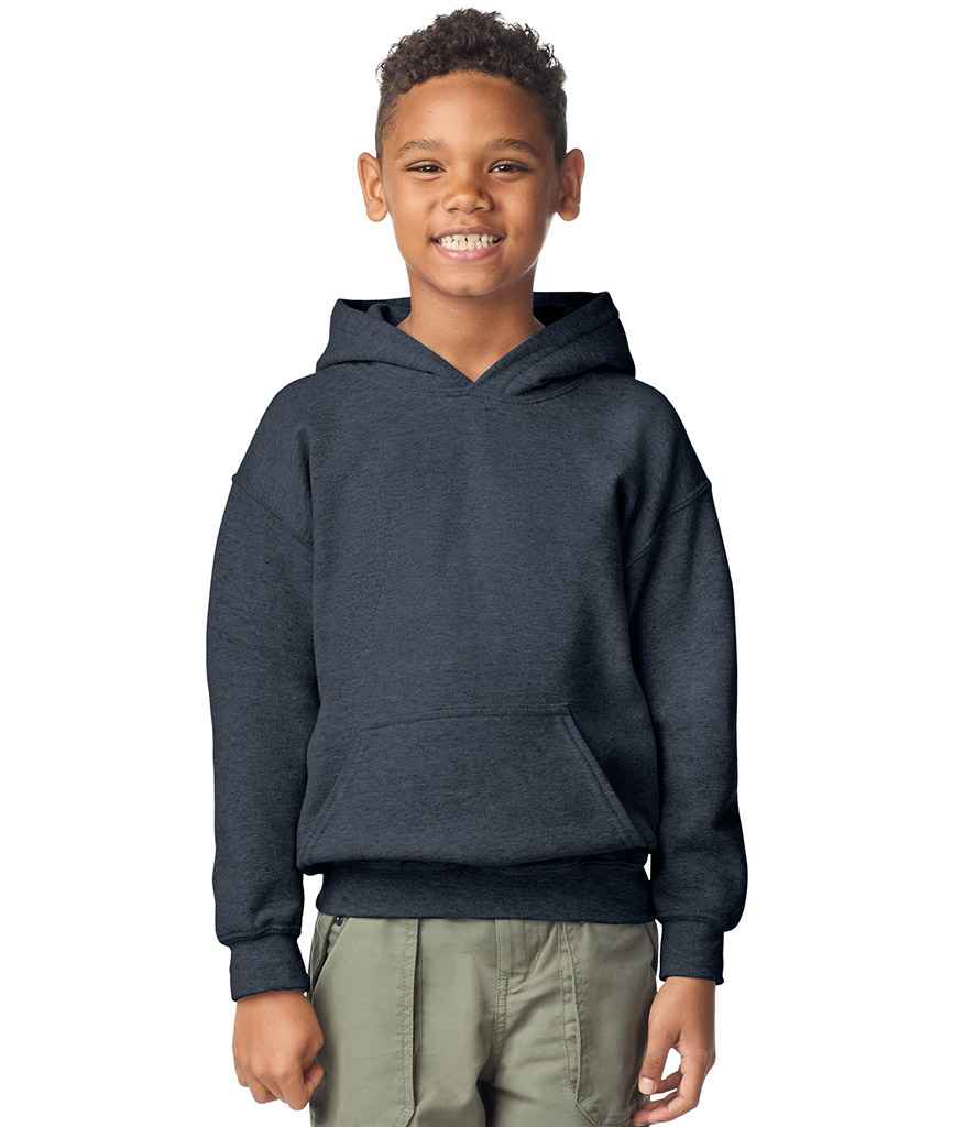 Gildan Kids Heavy Blend™ Hooded Sweatshirt | Dark Heather