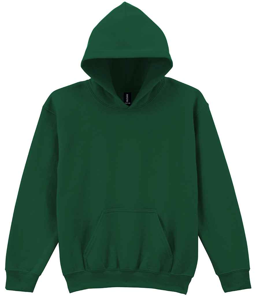 Gildan Kids Heavy Blend™ Hooded Sweatshirt | Fan Dark Green