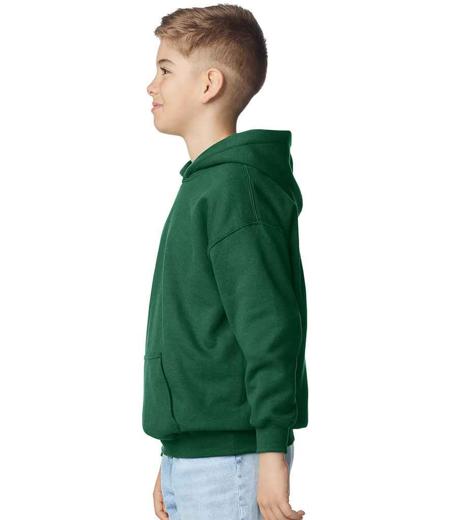 Gildan Kids Heavy Blend™ Hooded Sweatshirt | Fan Dark Green