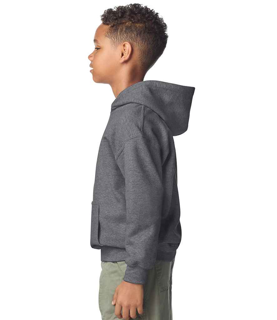 Gildan Kids Heavy Blend™ Hooded Sweatshirt | Graphite Heather