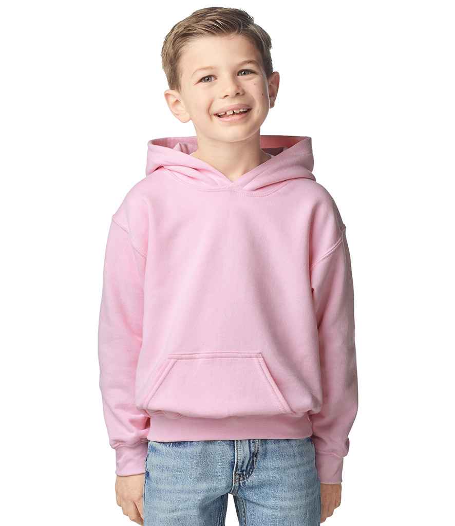 Gildan Kids Heavy Blend™ Hooded Sweatshirt | Light Pink