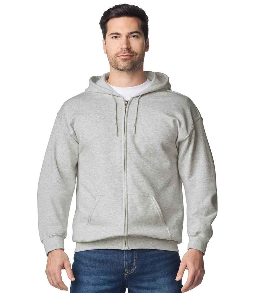 Gildan Heavy Blend™ Zip Hooded Sweatshirt | Ash