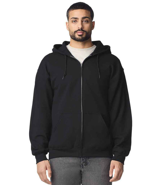 Gildan Heavy Blend™ Zip Hooded Sweatshirt | Black