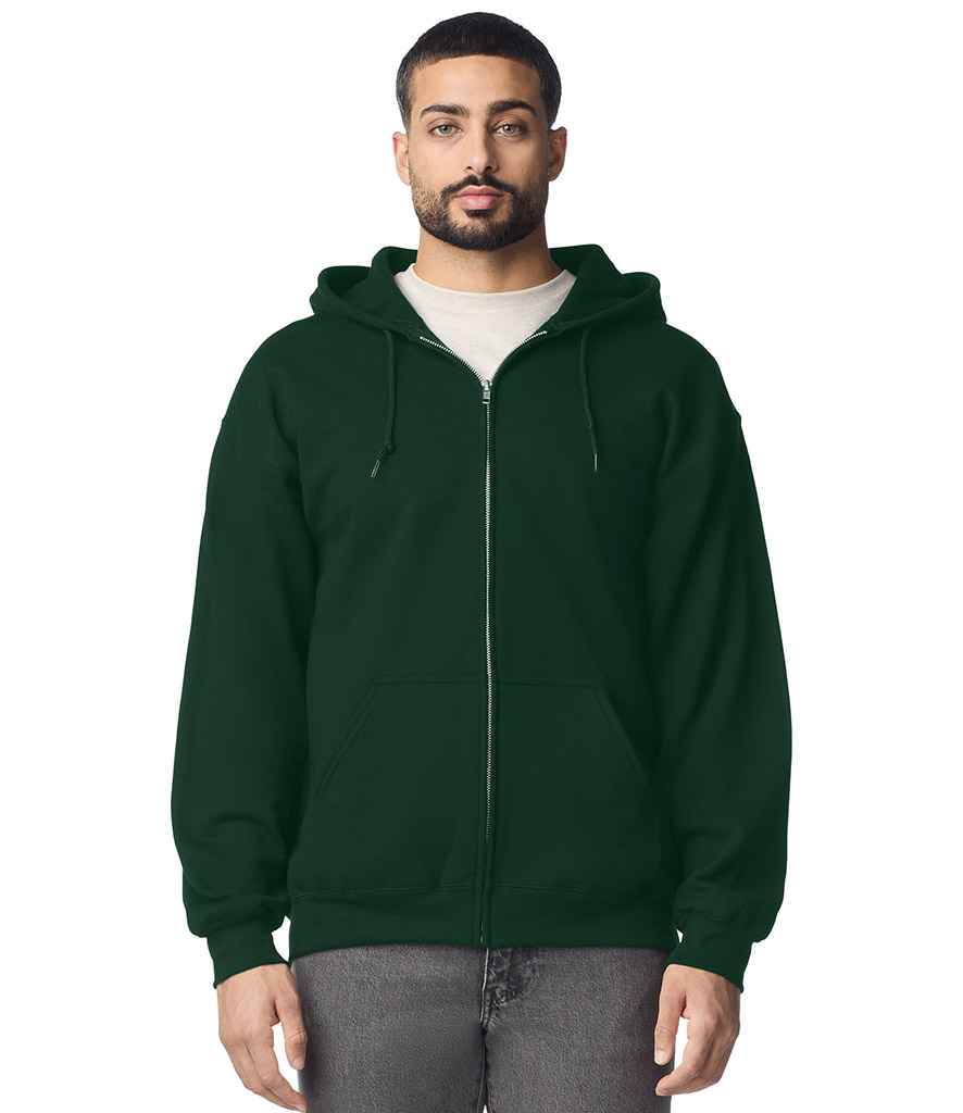 Gildan Heavy Blend™ Zip Hooded Sweatshirt | Forest Green
