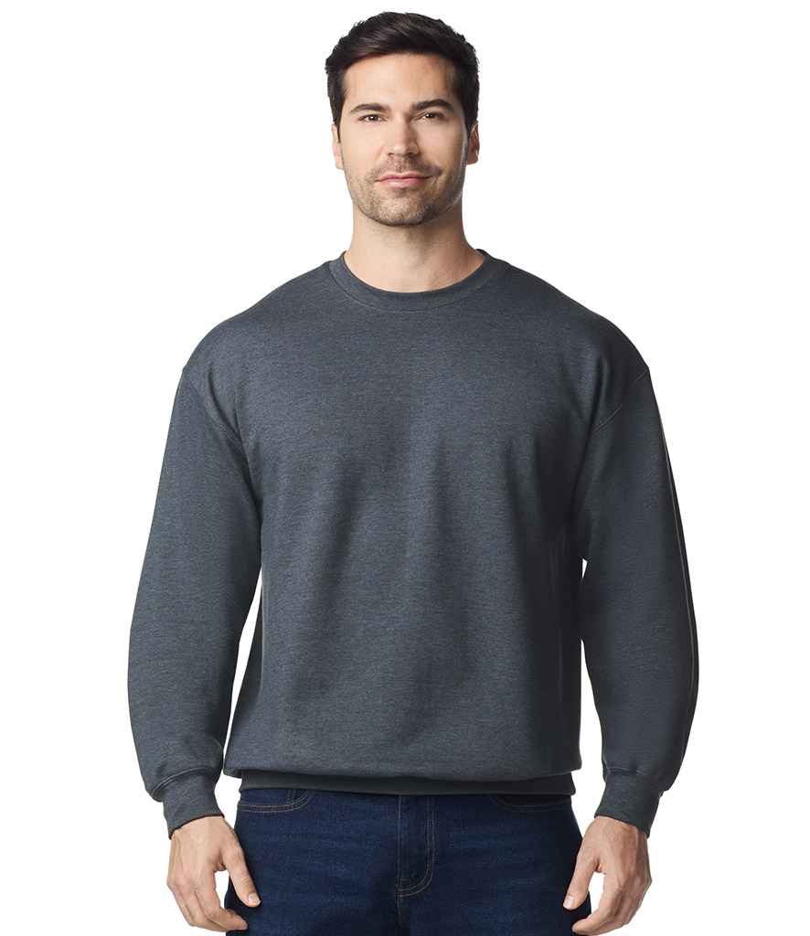 Gildan SoftStyle® Midweight Crew Neck Sweatshirt | Dark Heather