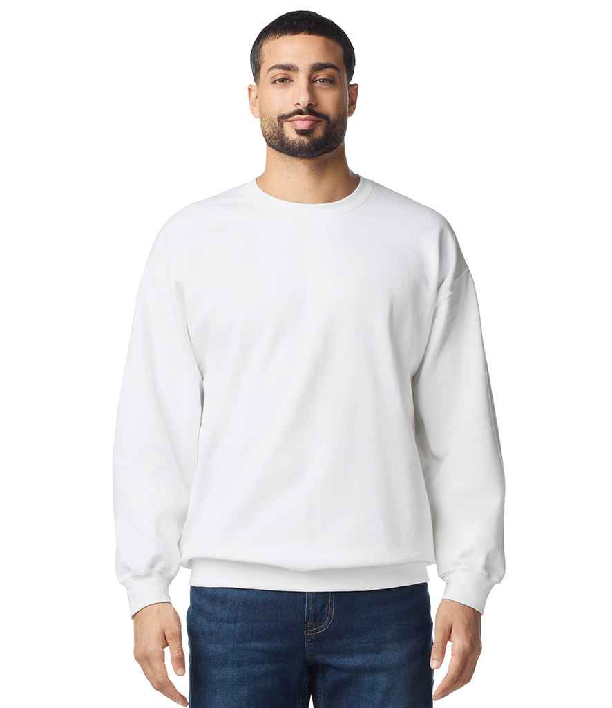 Gildan SoftStyle® Midweight Crew Neck Sweatshirt | White