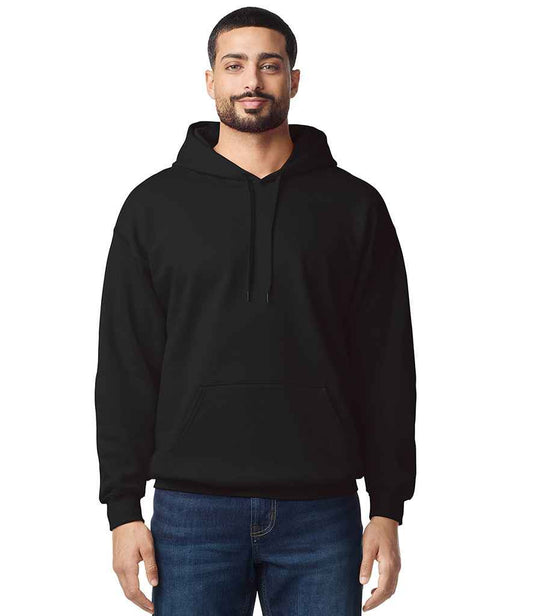 Gildan SoftStyle® Midweight Hooded Sweatshirt | Black