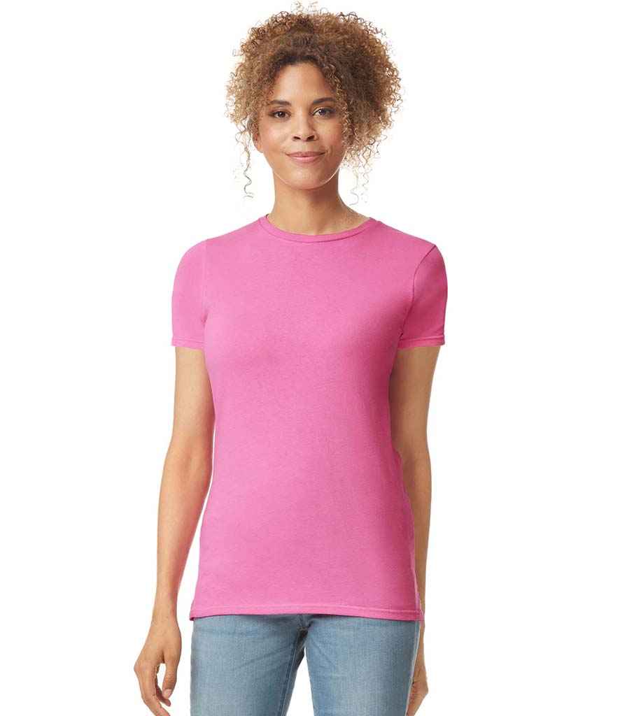 Gildan Ladies SoftStyle® T-Shirt | Azalea