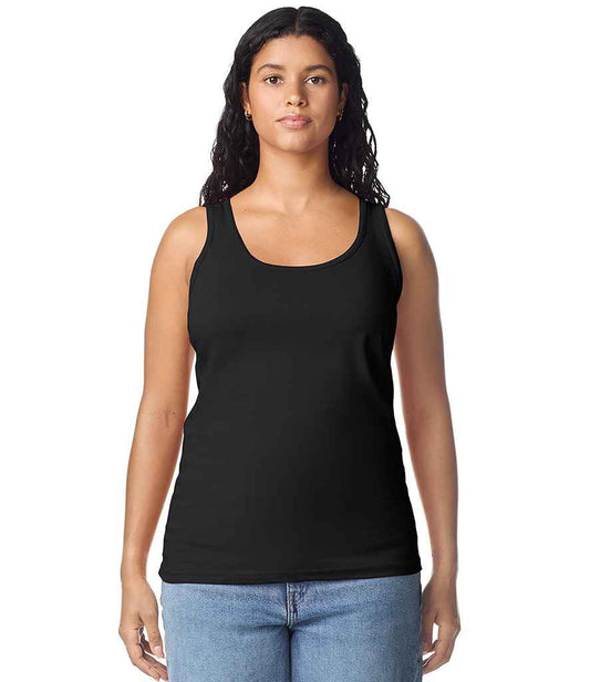 Gildan Ladies SoftStyle® Tank Top | Black