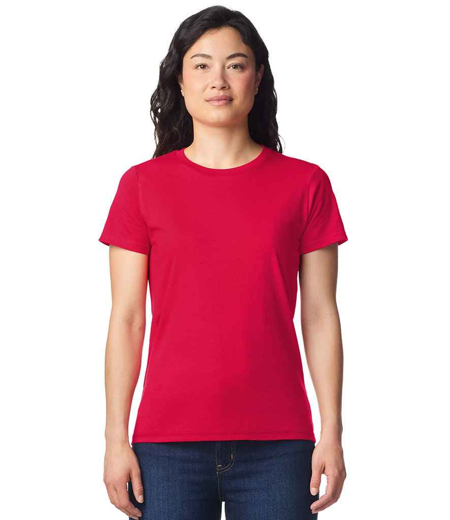 Gildan Ladies SoftStyle® Midweight T-Shirt | Red