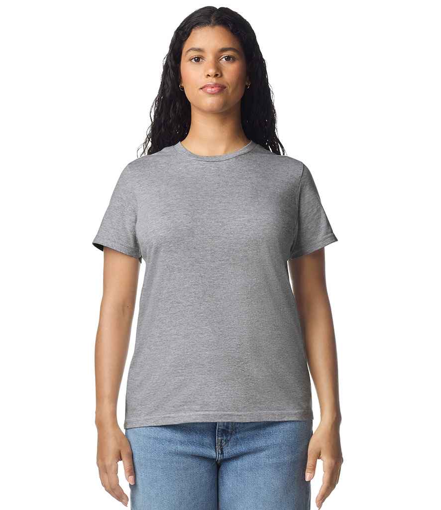Gildan Ladies SoftStyle® Midweight T-Shirt | Sport Grey