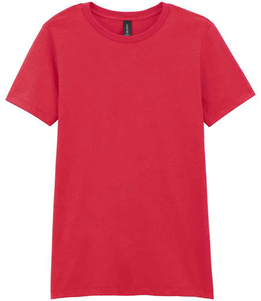 Gildan Ladies SoftStyle® CVC T-Shirt | Red Mist