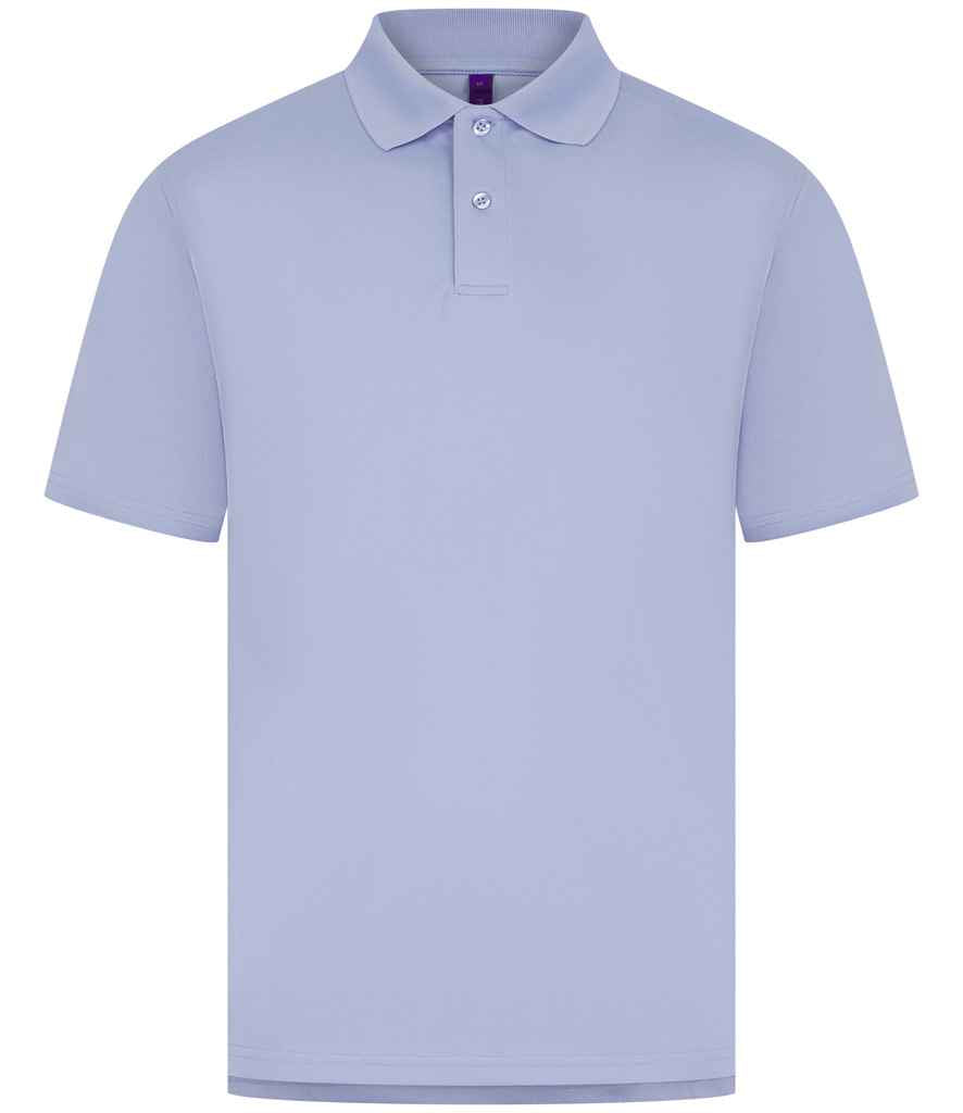 Henbury Coolplus® Wicking Piqué Polo Shirt | Lavender