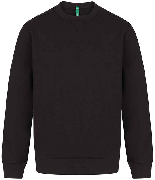 Henbury Unisex Sustainable Sweatshirt | Black