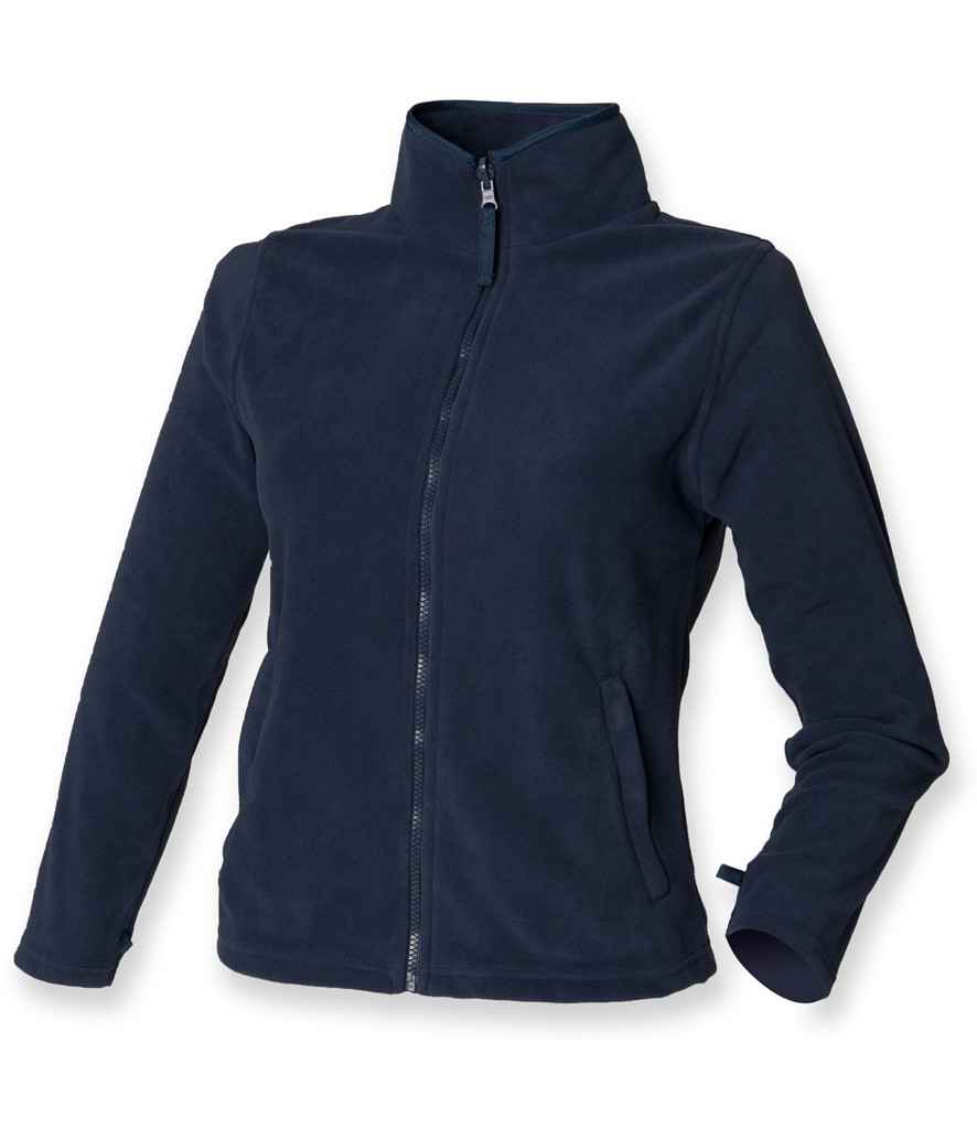 Henbury Ladies Micro Fleece Jacket | Navy
