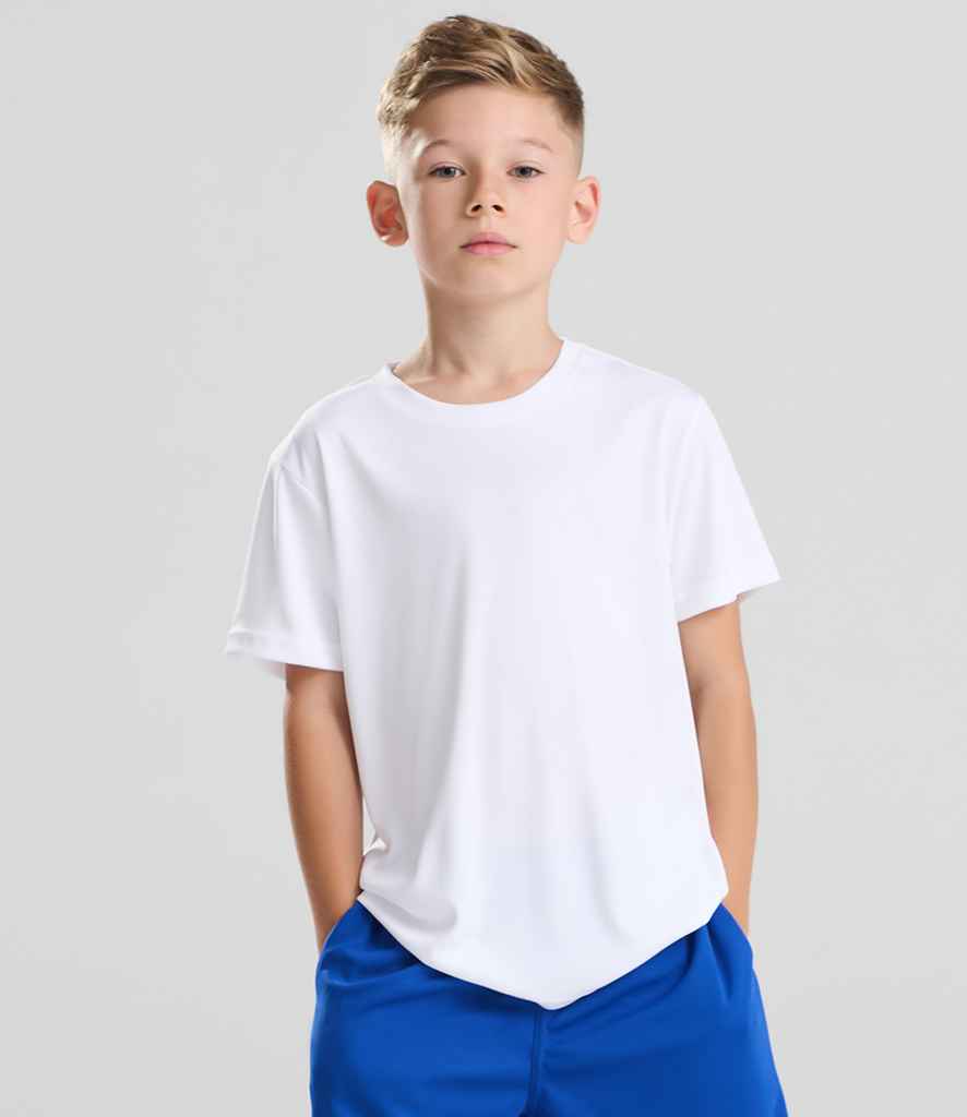 AWDis Kids Cool Smooth T-Shirt | Arctic White