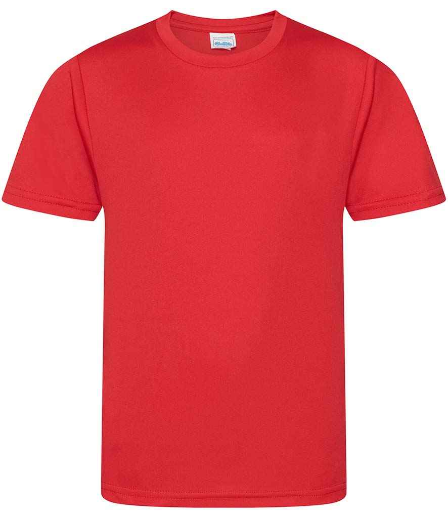 AWDis Kids Cool Smooth T-Shirt | Red