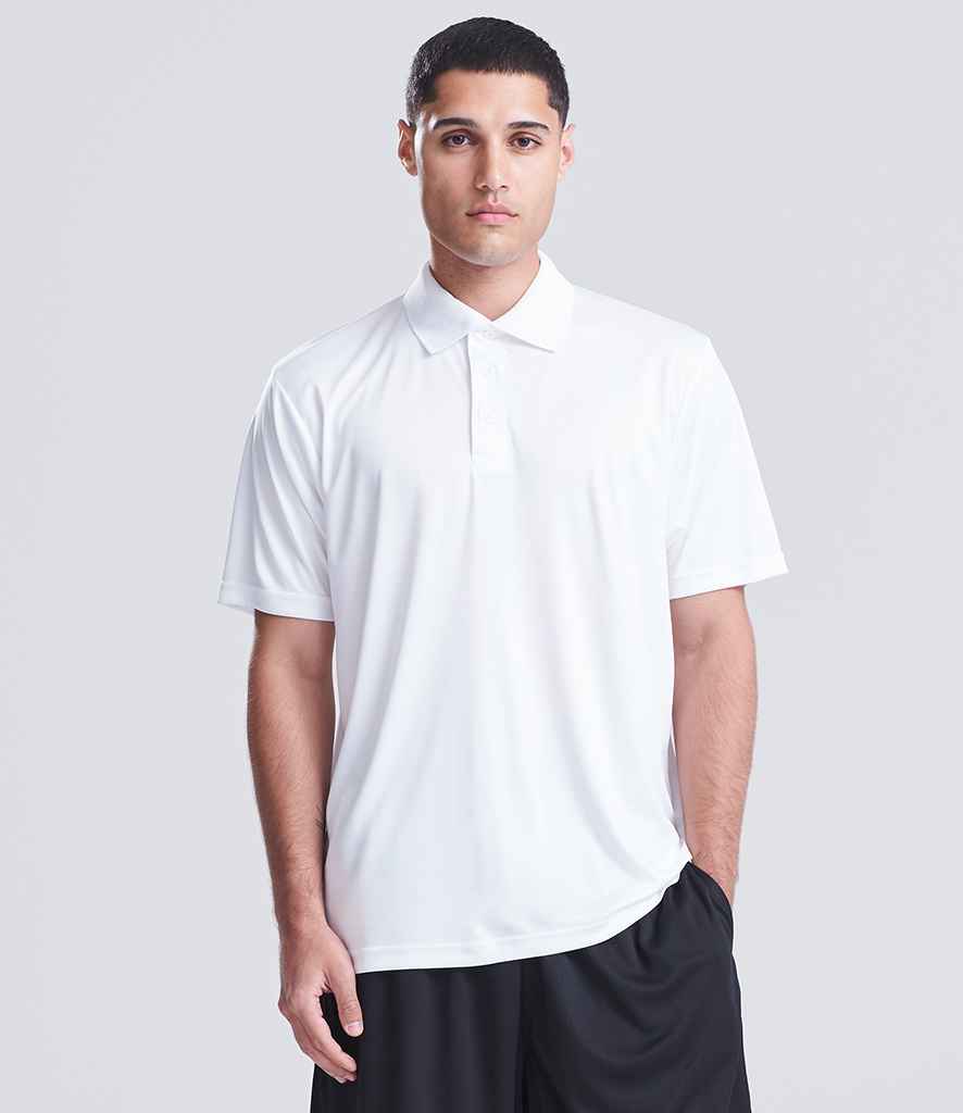 AWDis Cool Smooth Polo Shirt | Arctic White