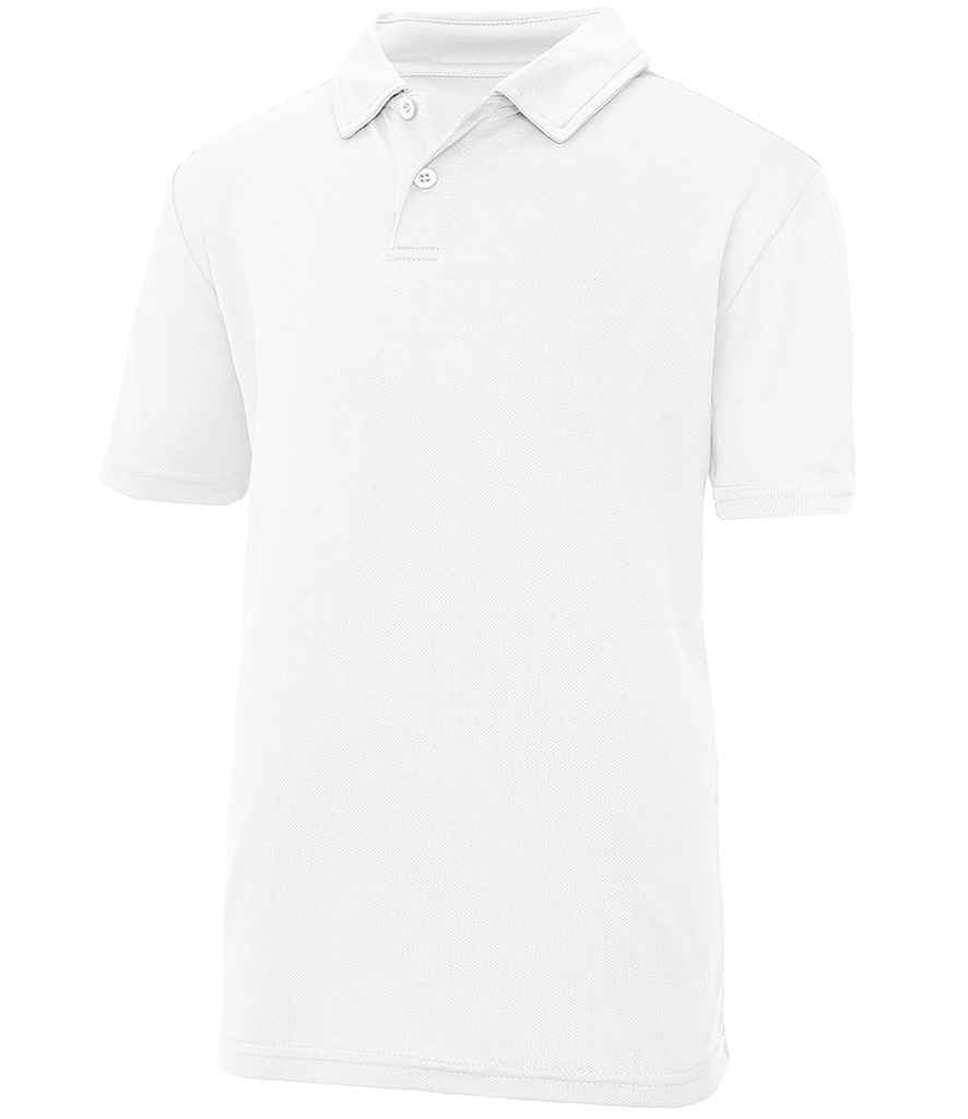 AWDis Kids Cool Polo Shirt | Arctic White