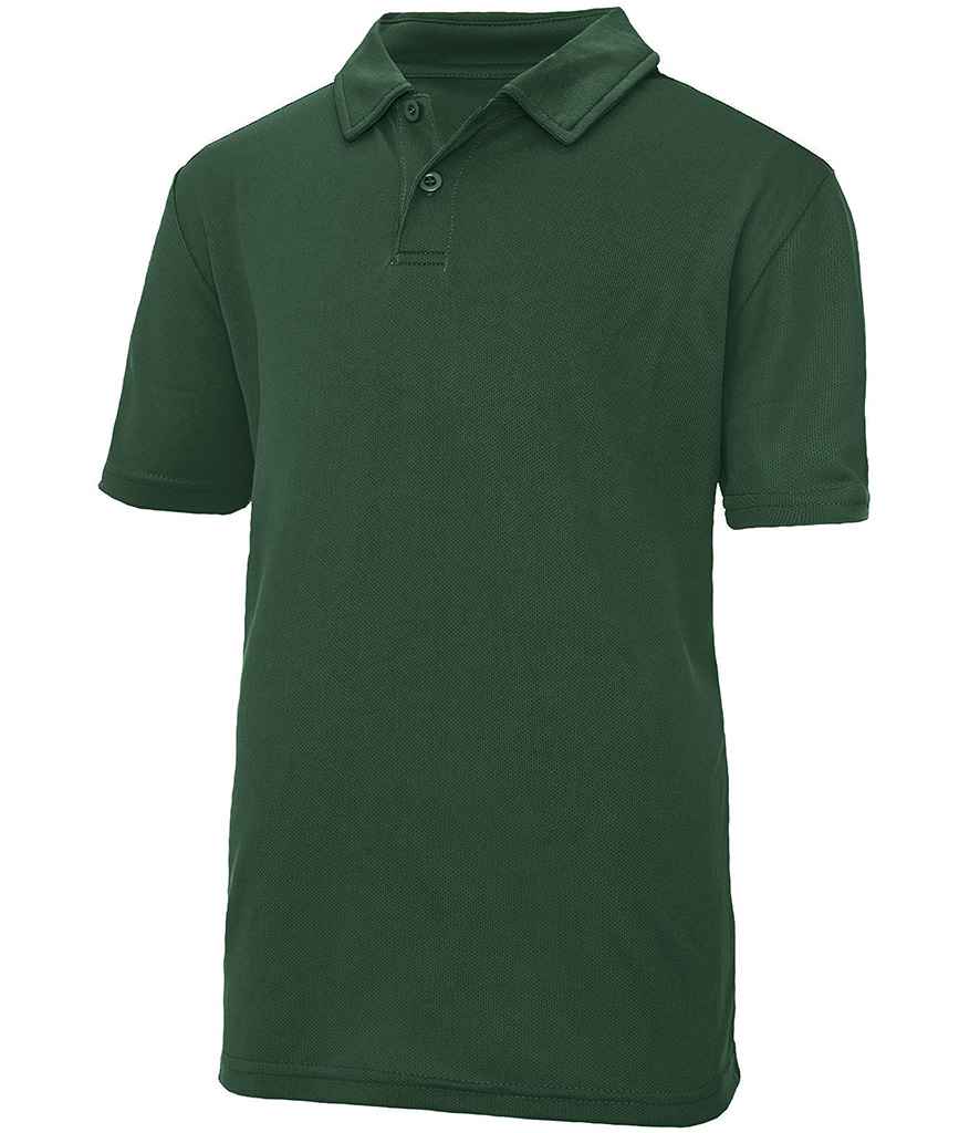 AWDis Kids Cool Polo Shirt | Bottle Green