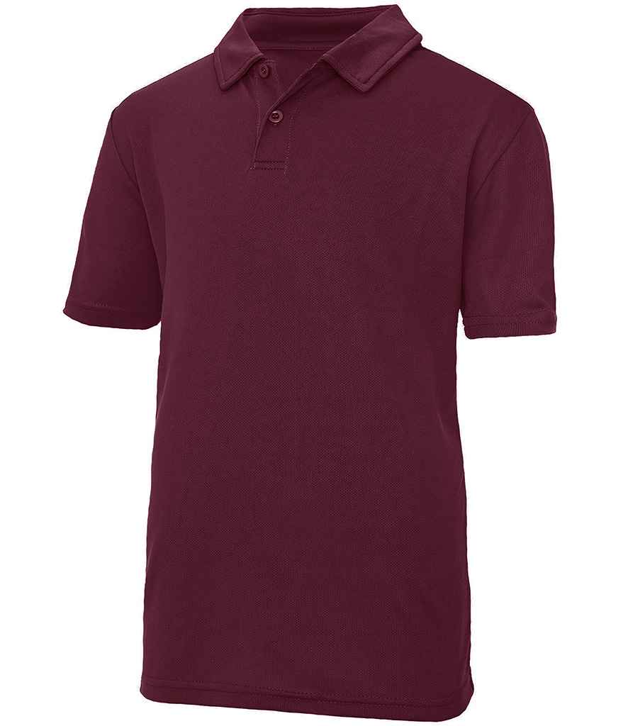 AWDis Kids Cool Polo Shirt | Burgundy