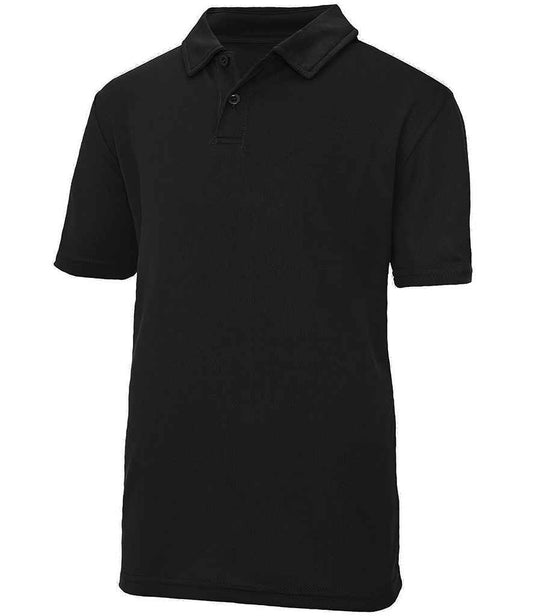 AWDis Kids Cool Polo Shirt | Jet Black