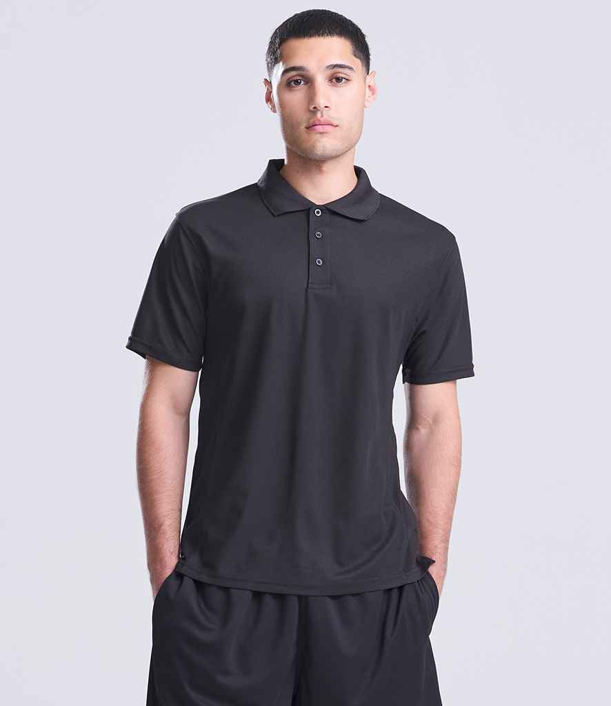 AWDis SuperCool™ Performance Polo Shirt | Jet Black