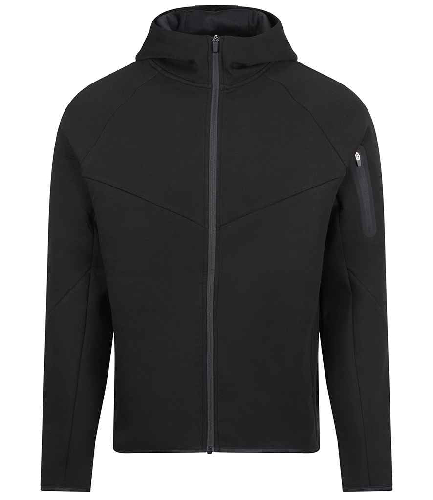 AWDis Cool Adapt Fleece Zoodie | Jet Black