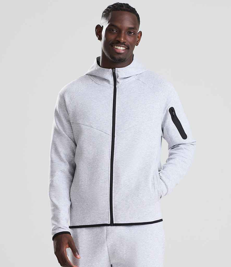 AWDis Cool Adapt Fleece Zoodie | Sport Grey