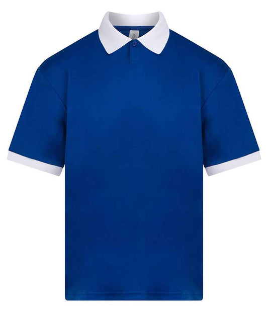 AWDis Cool Retro Sports Jersey | Dark Royal/White