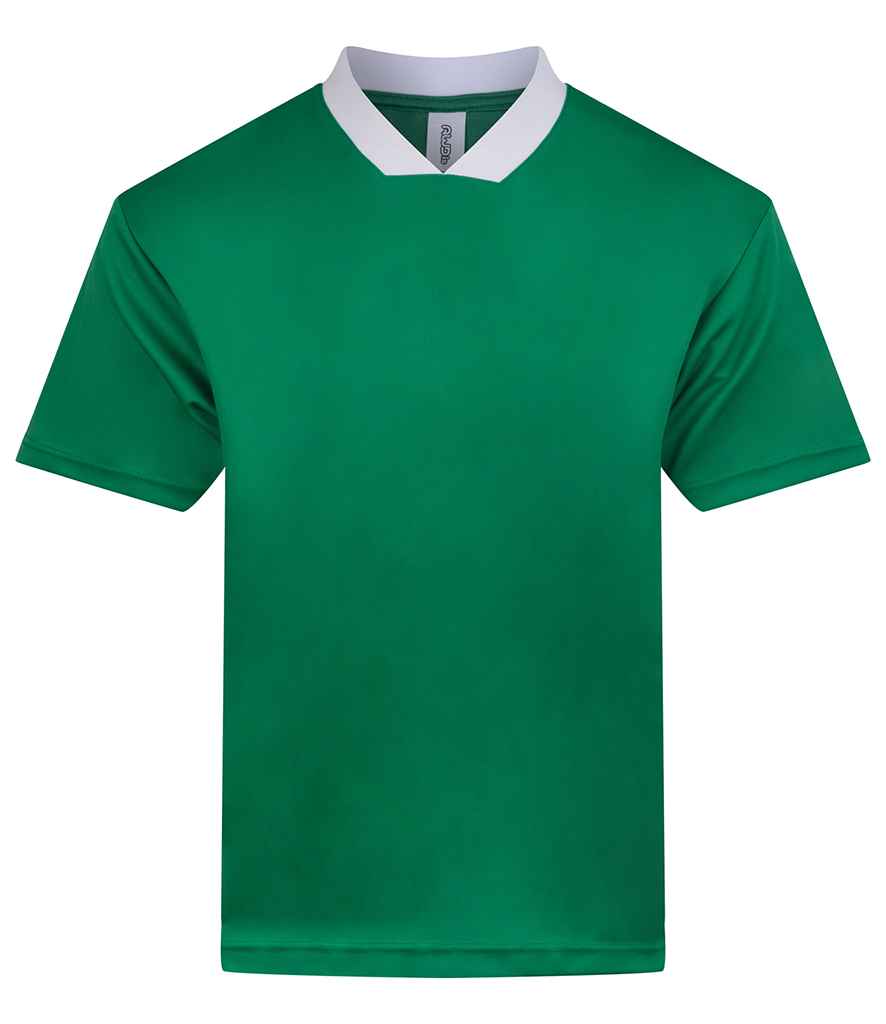 AWDis Cool Retro Sports Jersey | Green/White