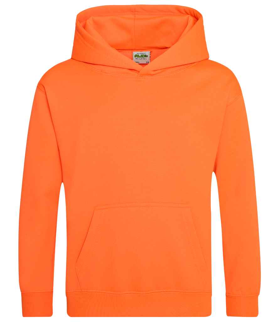 AWDis Kids Electric Hoodie | Electric Orange