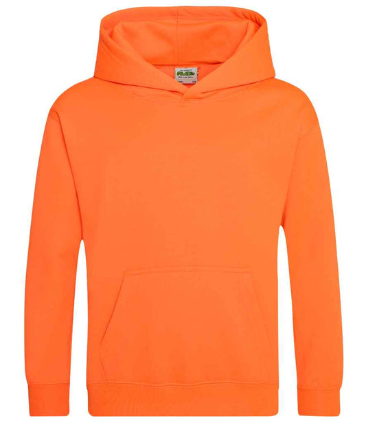 AWDis Kids Electric Hoodie | Electric Orange