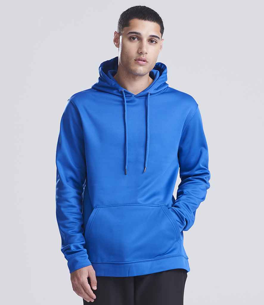AWDis Sports Polyester Hoodie | Royal Blue