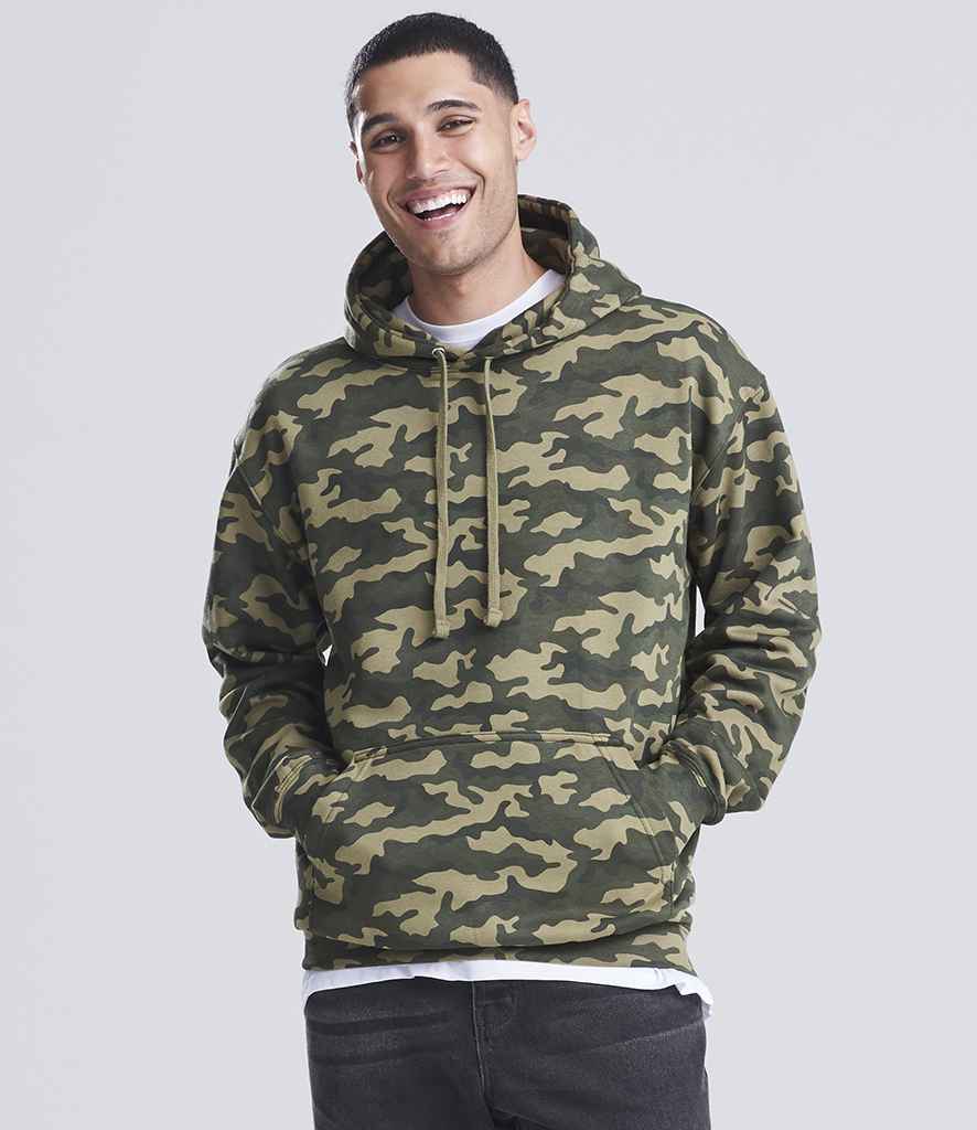 AWDis Camo Hoodie | Green Camo