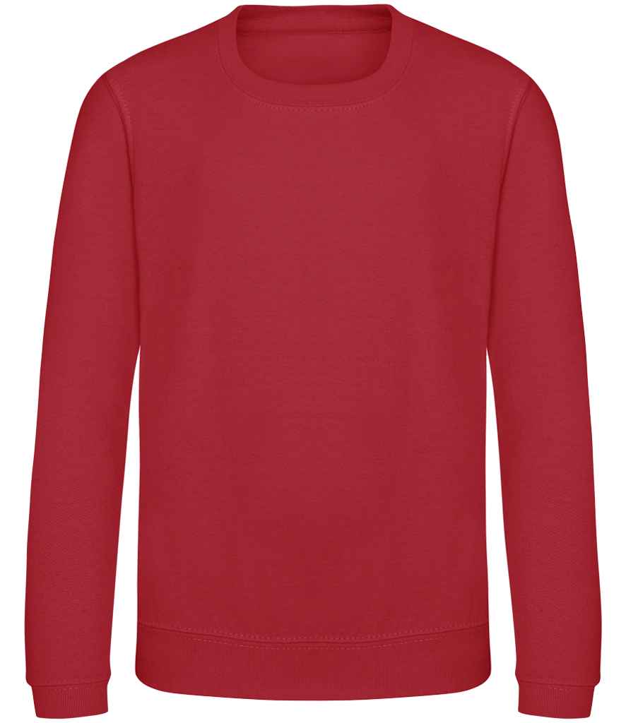 AWDis Kids Sweatshirt | Fire Red