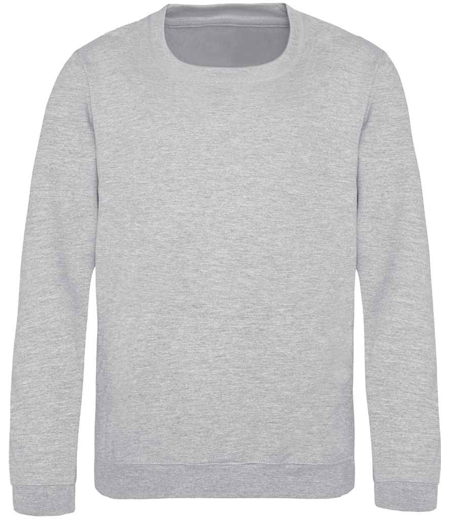AWDis Kids Sweatshirt | Heather Grey
