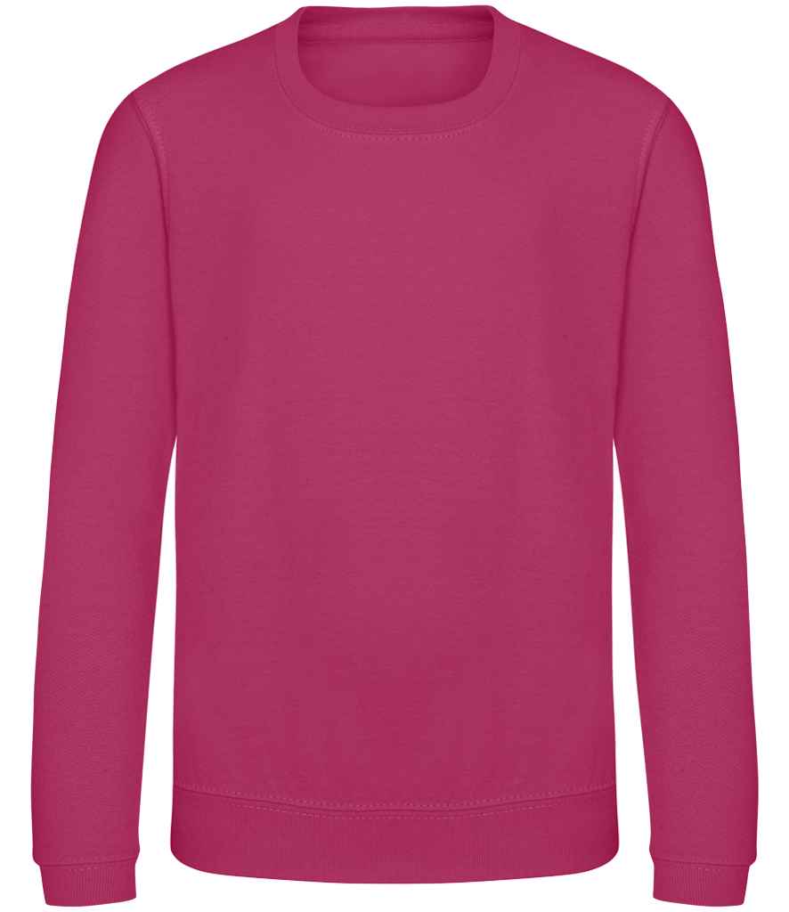 AWDis Kids Sweatshirt | Hot Pink